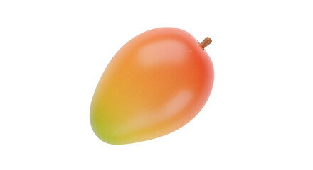 Mango fruit isolated on Transparent Background