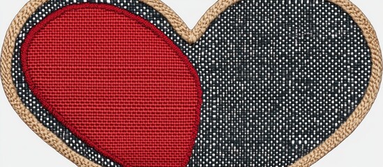 Fabricated affection: a textural representation of love with layered complexity