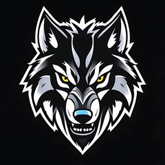 wolf head logo