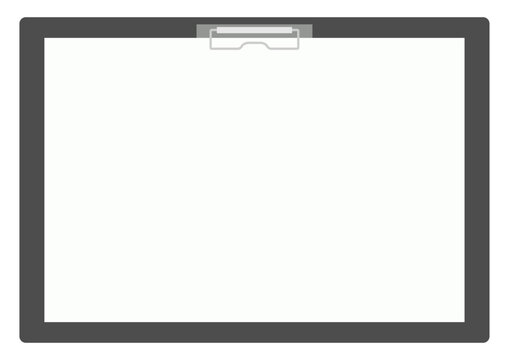 クリップボード、黒色