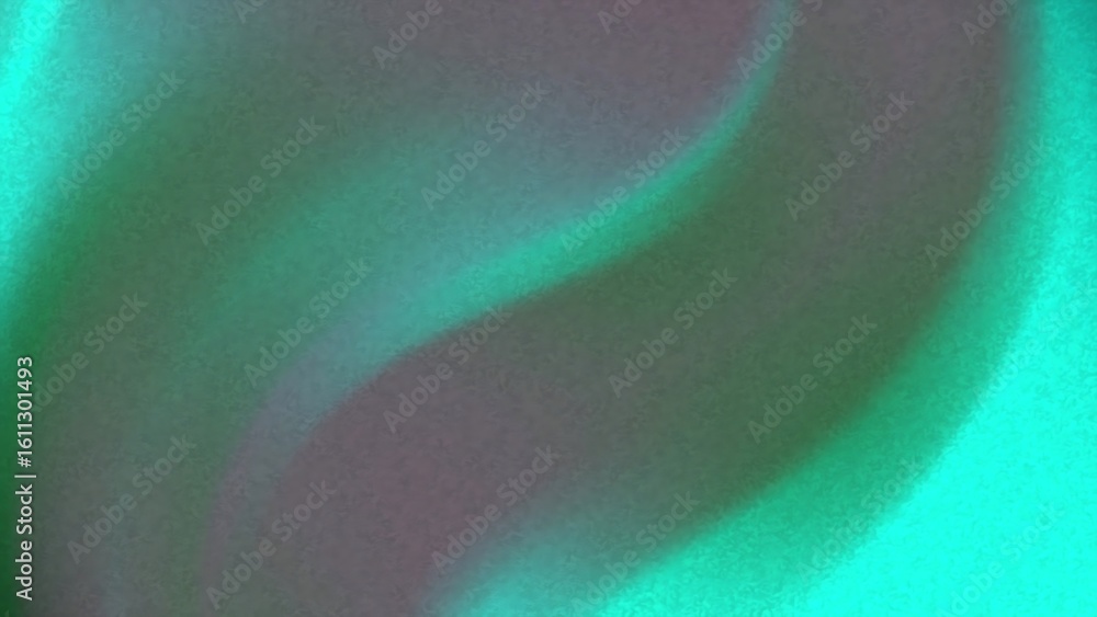 Poster ombre abstracts noise abstract background with flowing waves of green, teal, and gray hues creating 