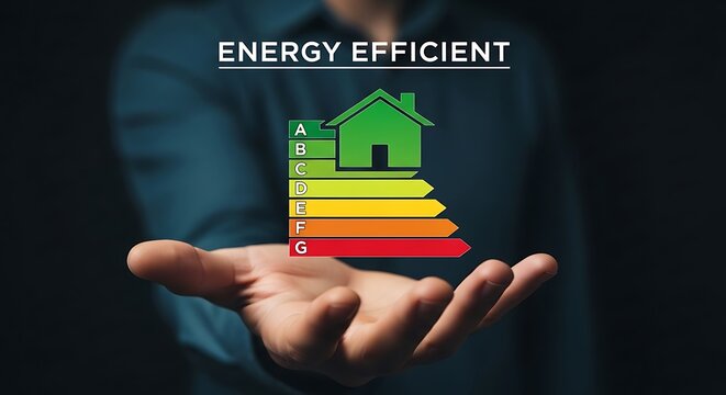 Green house energy rating energy efficiency yellow