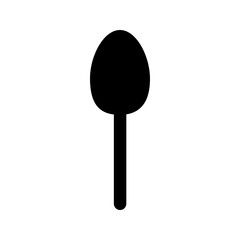 spoon on transparent background