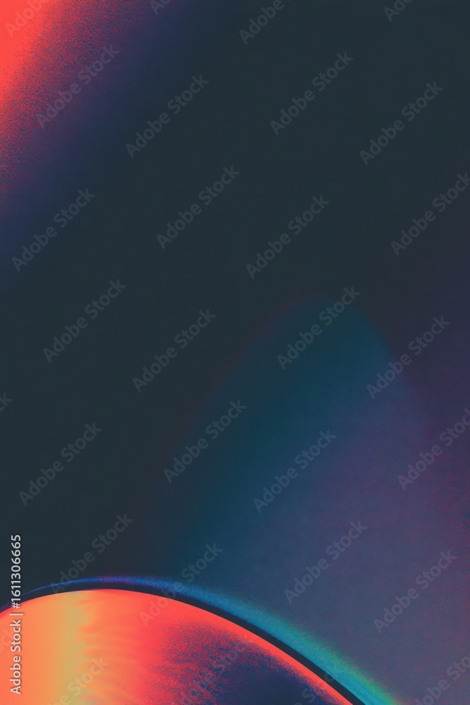 Aufkleber abstract vibrant gradient with textured grain overlay. modern holographic color shift. digital backg
