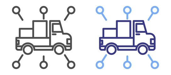 Distribution icon color