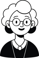 vector illustration of a cartoon character