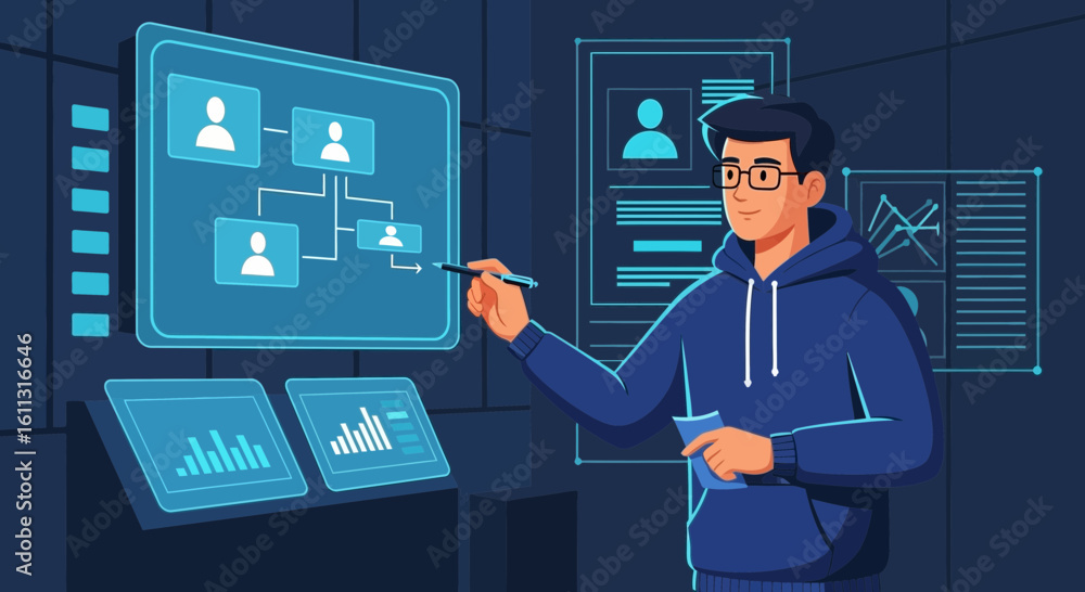 Poster data analysis and visualization with interactive dashboards by developer