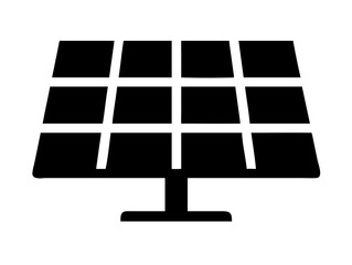 solar panel icon vector illustration