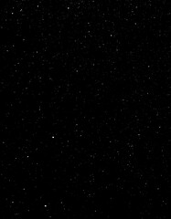 Obraz premium Dark night sky with scattered stars