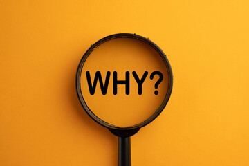 A concept of asking the question WHY for root cause analysis (RCA) and problem-solving in business....