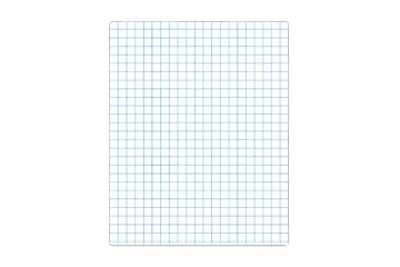 Blueprint grid paper background vector. Technical engineering or architectural graph paper texture. Square line pattern for math, school, or office workbook sheet design.