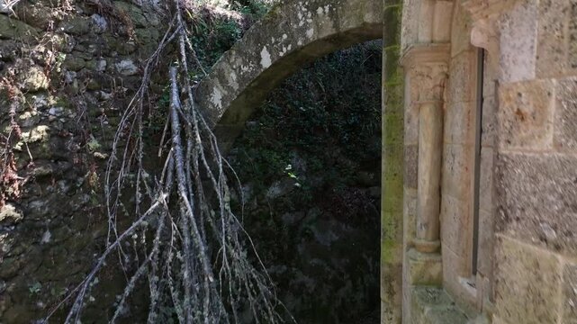 Iglesia San Esteban de Ribas de Mi&ntilde;o en Lugo, Galicia