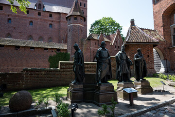 Malbork Castle in Poland,thelargest park stone castle in the world