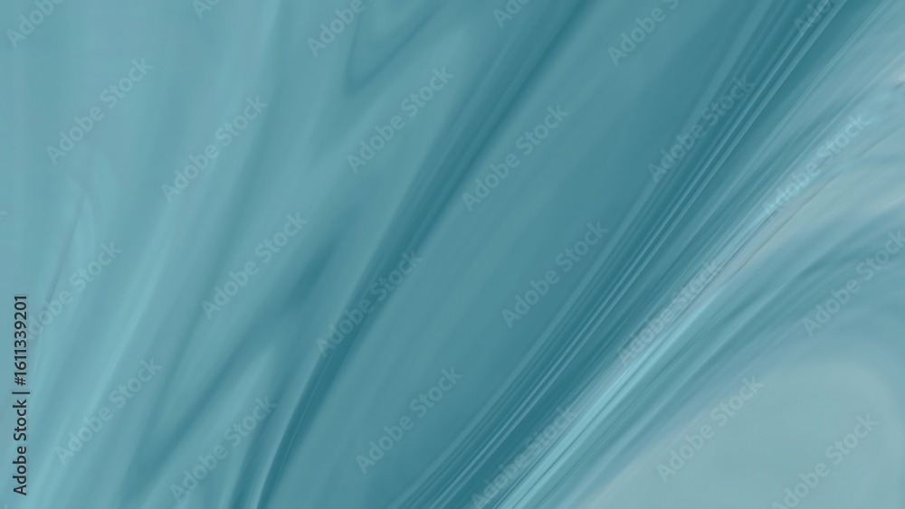 Poster ombre blue green whisper abstract teal background with flowing lines and smooth gradients creating a