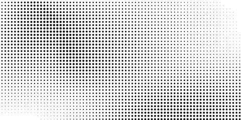 The halftone texture is monochrome. Vector chaotic background