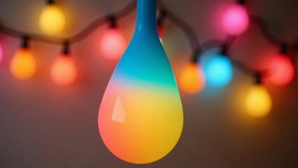 Colorful spoon decoration photoshoot