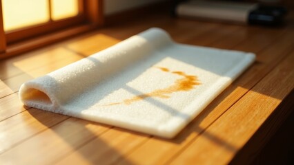 Wooden desktop cloth cloth swing