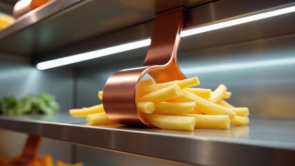 Image of french fry conveying scene