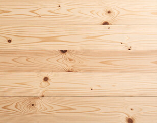 Horizontal Light Pine Wood Plank Texture