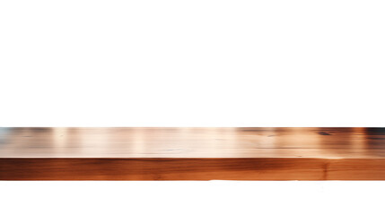 Abstract blurred view of a wooden floor with a dark background above it