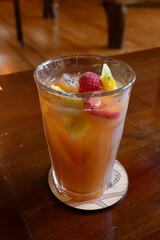 The British Wine and Tea Shopのフルーツアイスティー