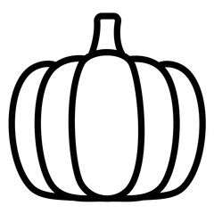 Fresh pumpkin icon vector illustration. Autumn vector illustrations.