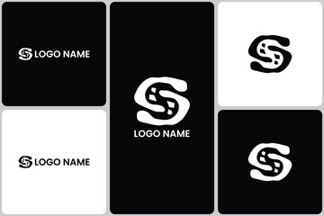 Stylish Letter S Abstract Logo Design