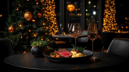 Festive Christmas Dinner