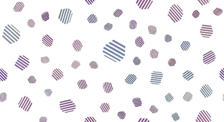 Abstract pattern design with various shapes and lines, scattered on a white background.