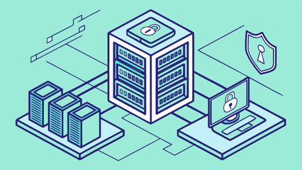 Secure data server network protection and cloud computing security system for business infrastructure
