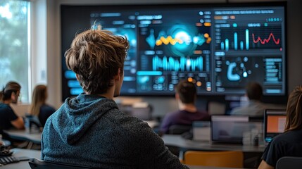 Smart dashboard for public tech workshops. 