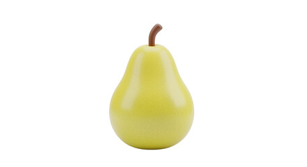 Pear Fruit Isolated on Transparent Background