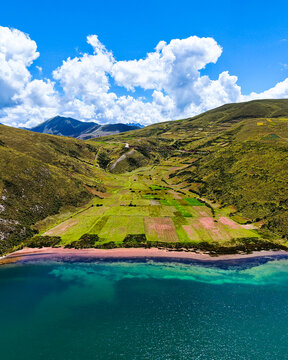 Lake in Peru
