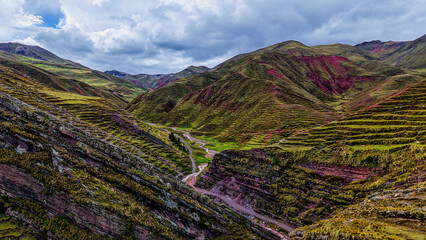 Red Valley in Peru