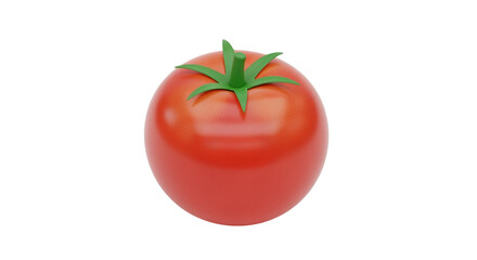 Tomato Fresh Produce Isolated on Transparent Background
