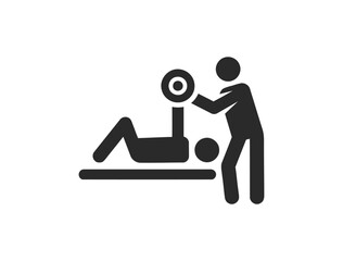 Sport and Fitness set of web icons in line style. Gym and fitness icons for web and mobile app. Healthy lifestyle, exercise, diet, nutrition, weight training, body care, workout.