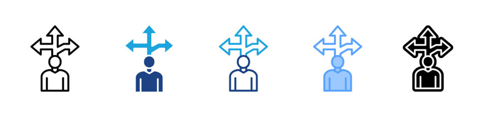 Guidances icon sheet multiple style collection