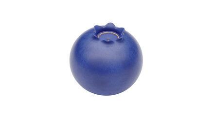 Blue ceramic vase with floral design for home decor