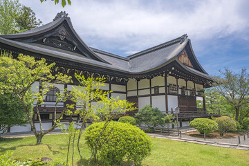 京都 広隆寺 上宮王院太子殿の風景
