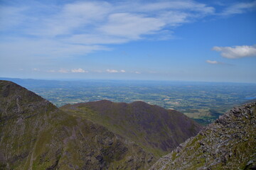 MacGillycuddy's Reeks, Carrauntoohil, Carrauntoohill, Carrantuohill mountain, Iveragh Peninsula, County Kerry, Ireland