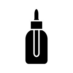  facial serum icon white on background