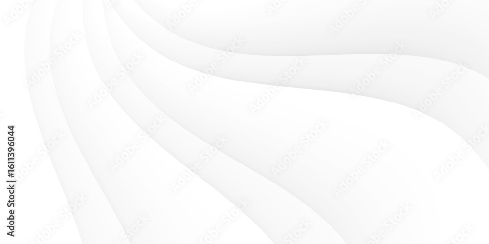 Poster abstract white background with gradient color and artistic dynamic line decoration. vector illustrat
