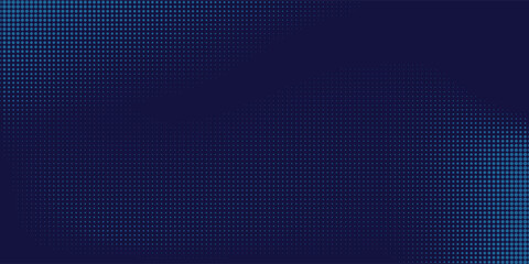 Abstract blue wavy halftone background. Dot pop art sport style modern