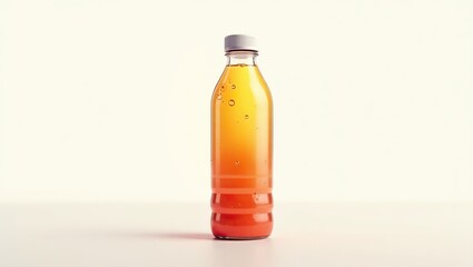 bottle of beer with ice