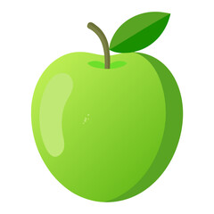 green apple vector