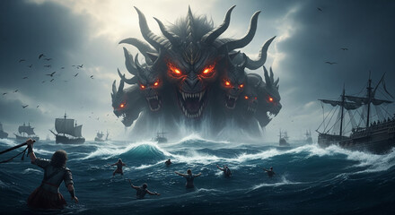 Revelation 13 The Cinematic Rise of the Beast from the Sea