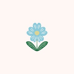 Seamless watercolour and unique floral pattern background for covers, notes, banner. Soft backgrounds colour. Watercolour art work. Flower stalk. Colourful flower. Summer Spring.