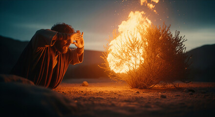 Exodus 3 The Cinematic Scene of the Burning Bush