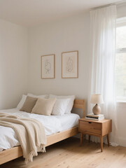 bedroom with bed