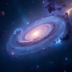 galaxy in space